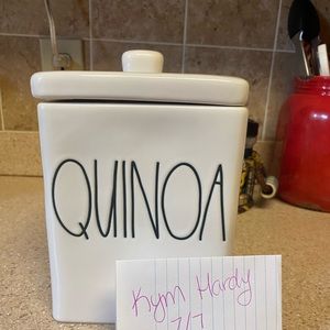 Rae Dunn Quinoa